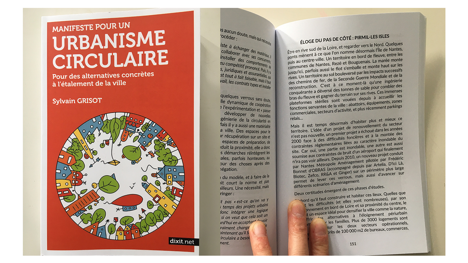 « Eloge du pas de côté : Pirmil-Les-Isles » dans « Manifeste pour un Urbanisme Circulaire, Pour des alternatives concrètes à l’étalement de la ville »