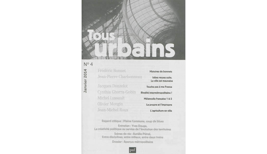 Revue «Tous urbains»