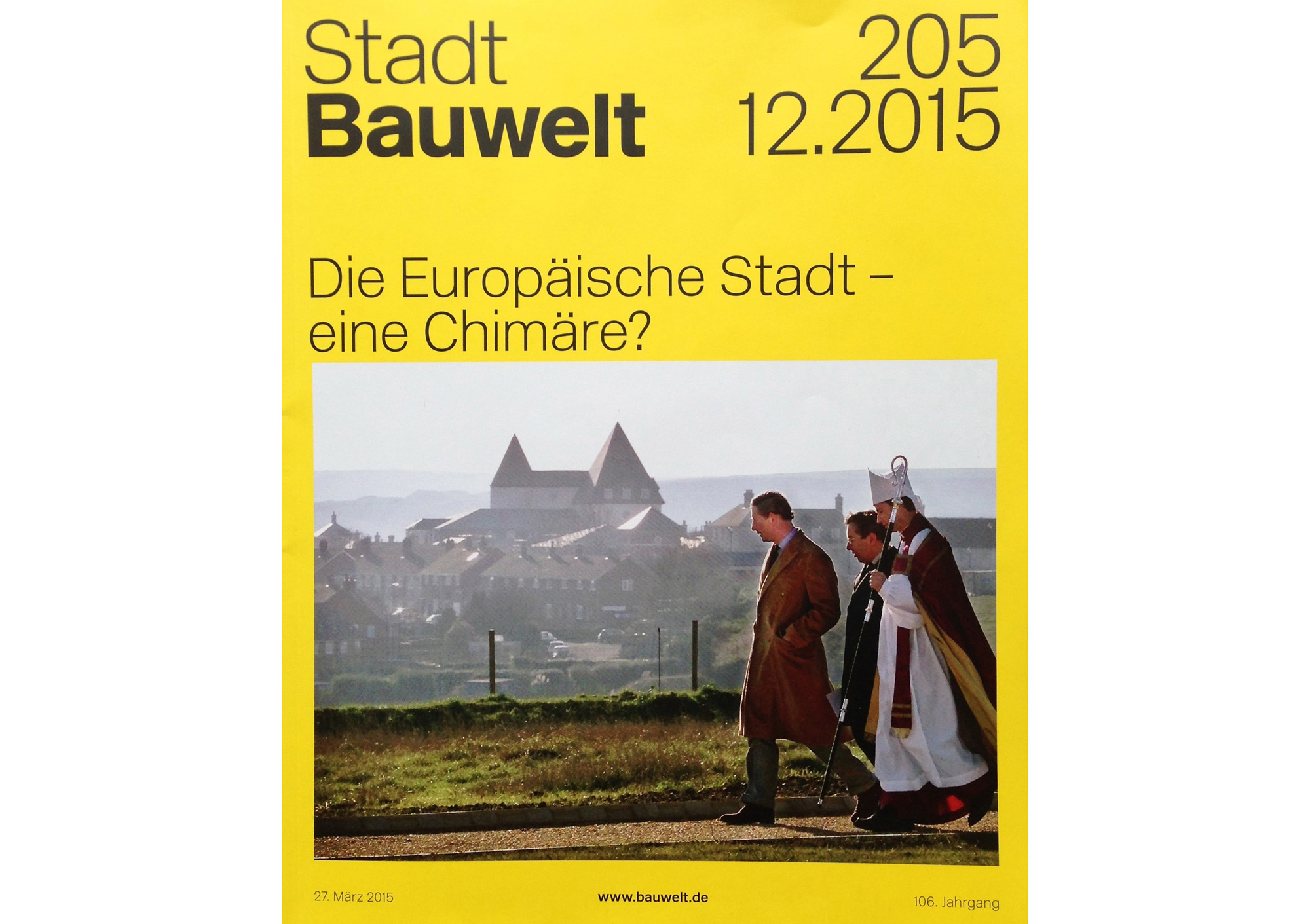 Bauwelt Stadt – La Ville européenne, un milieu hybride où s’expriment des solidarités sociales