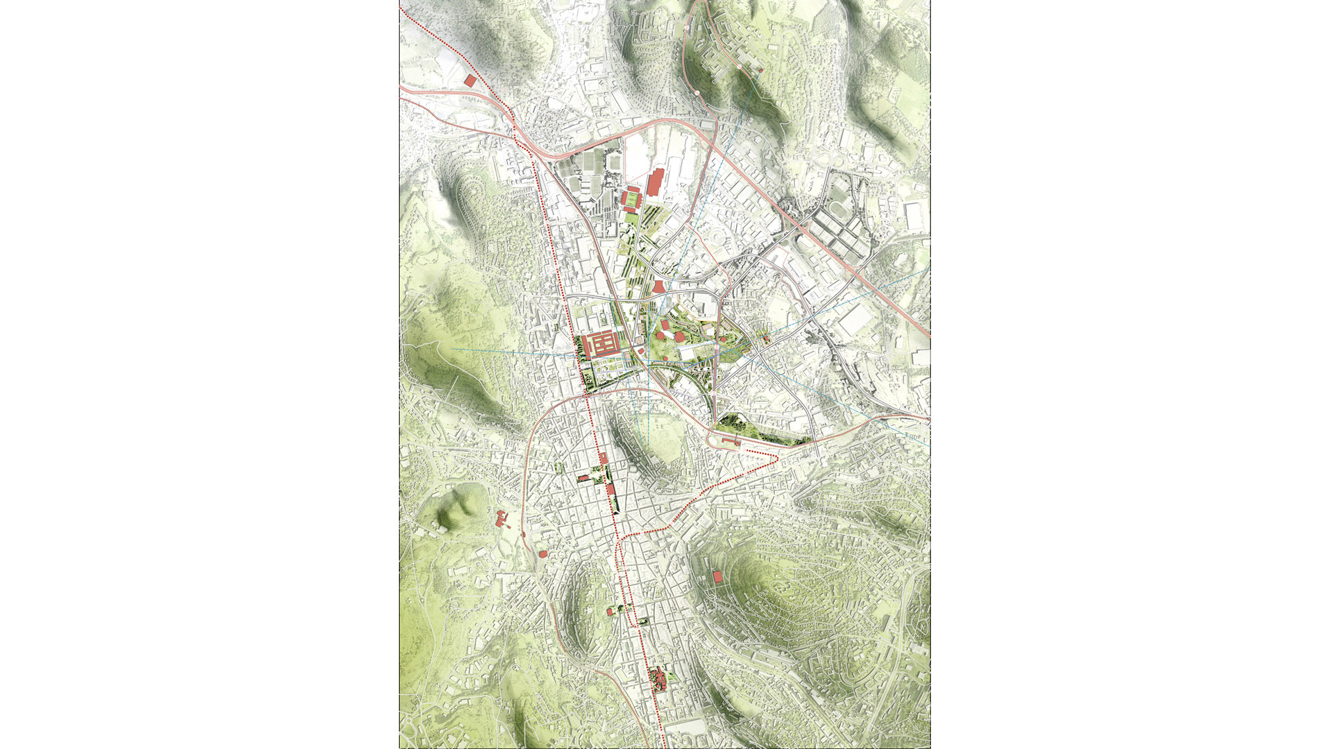 Etude d’aménagement Manufacture – Plaine Achille – Saint Etienne