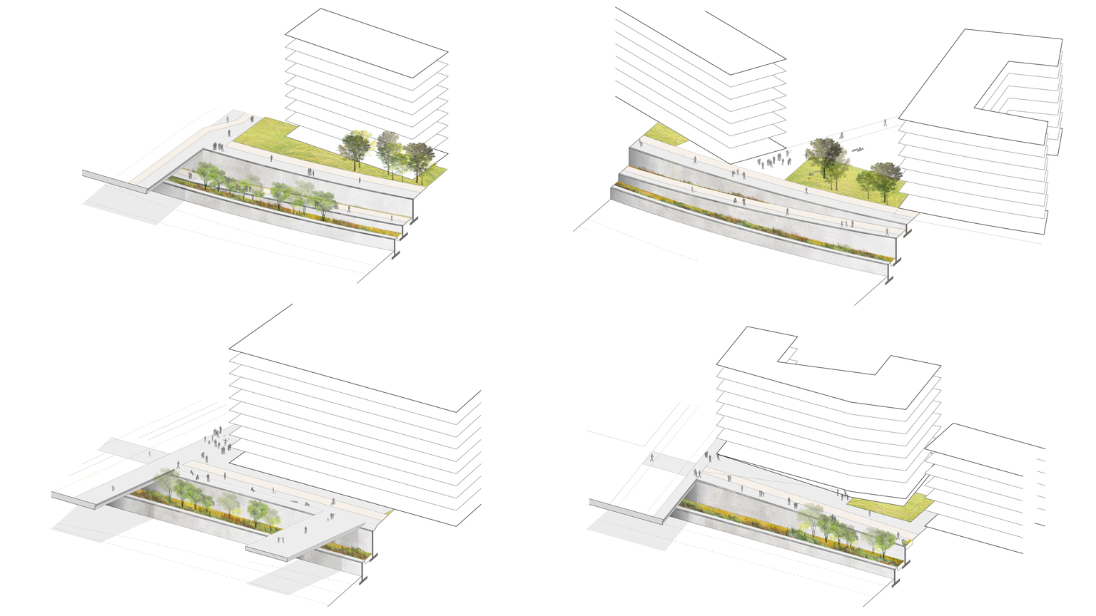 Réalisation des espaces publics et des ouvrages de génie civil autour de la gare des Groues