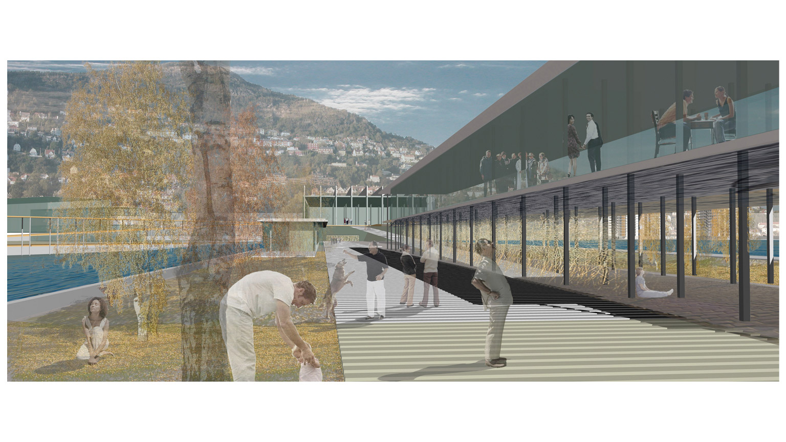 Aménagement urbain, Bergen