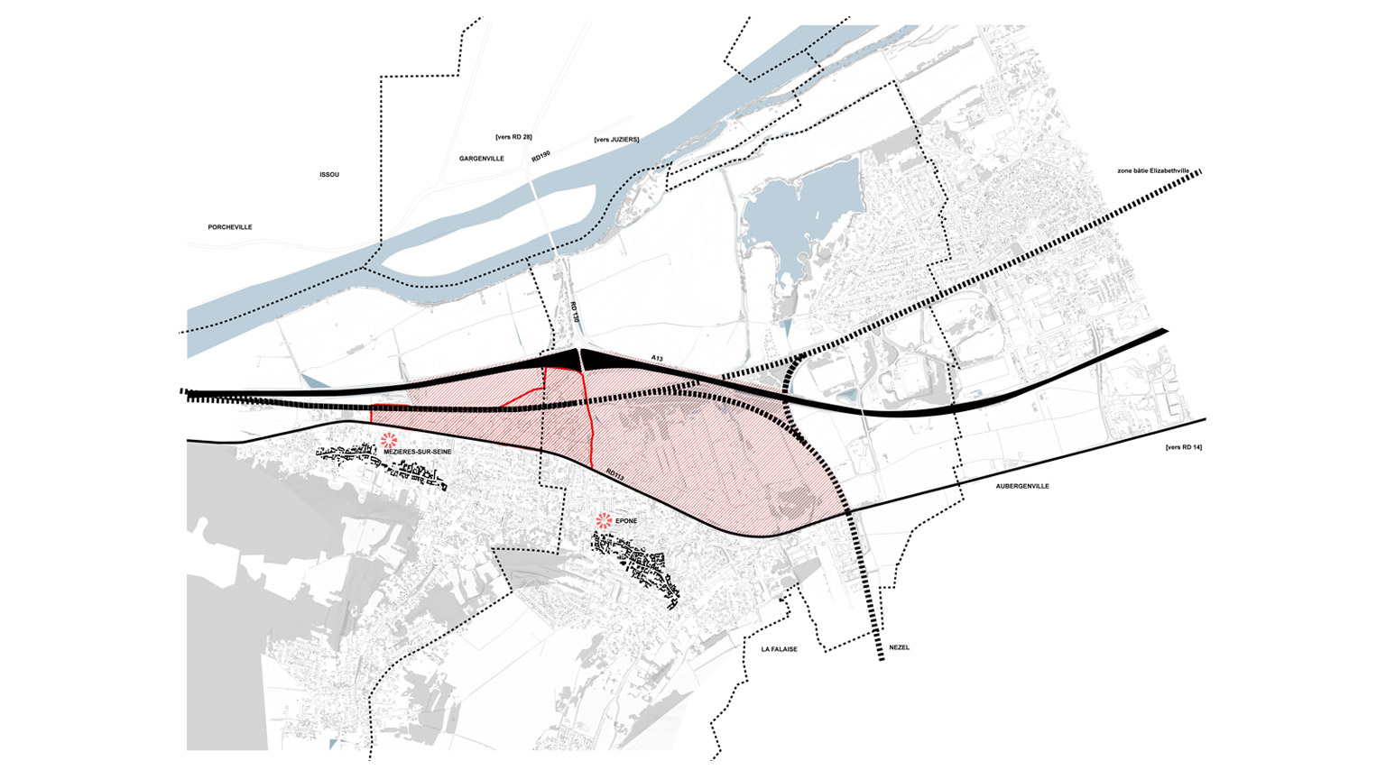 Etude Urbaine et paysagère, secteur de la Gare d’EPONE-MEZIERES
