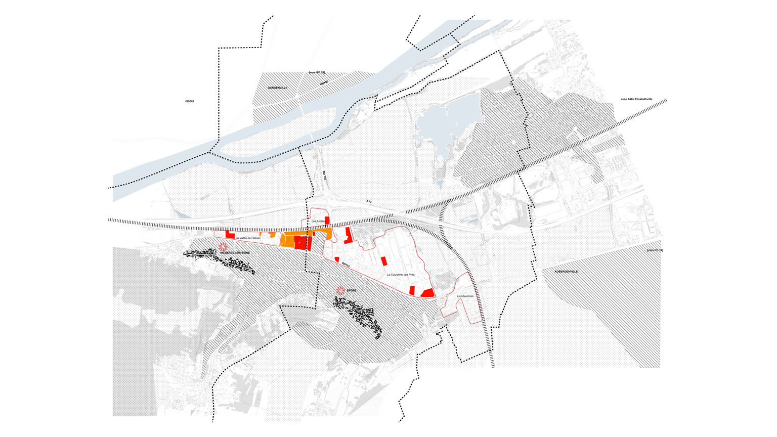 Etude Urbaine et paysagère, secteur de la Gare d’EPONE-MEZIERES