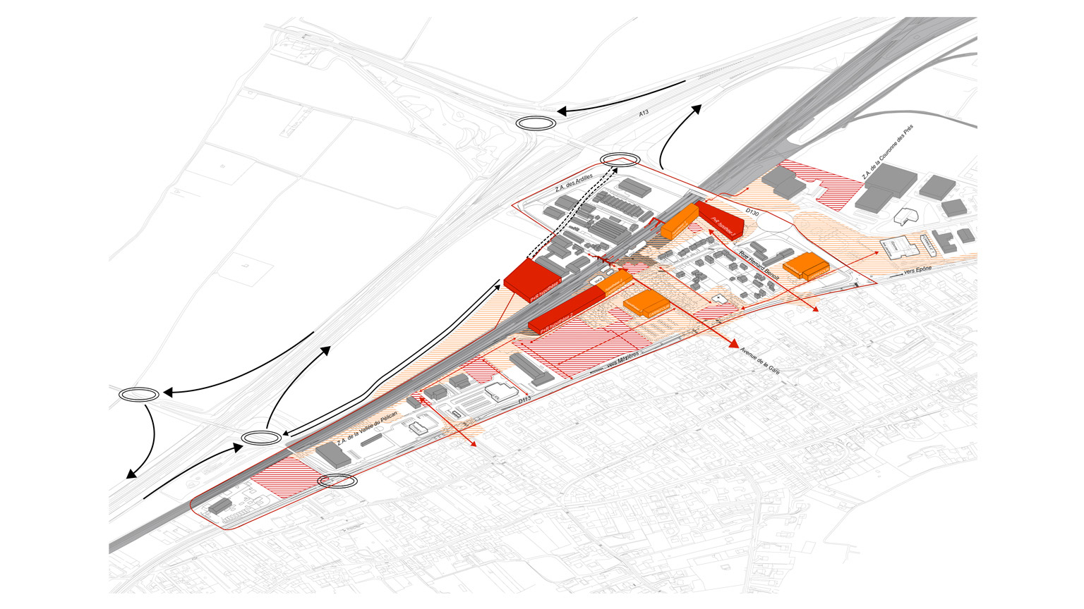 Etude Urbaine et paysagère, secteur de la Gare d’EPONE-MEZIERES