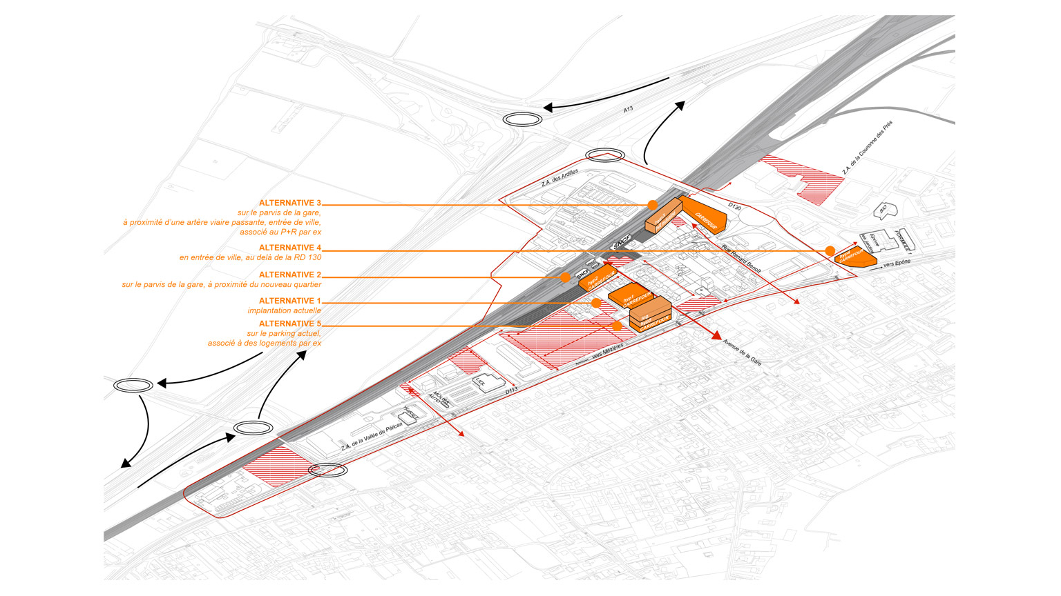 Etude Urbaine et paysagère, secteur de la Gare d’EPONE-MEZIERES