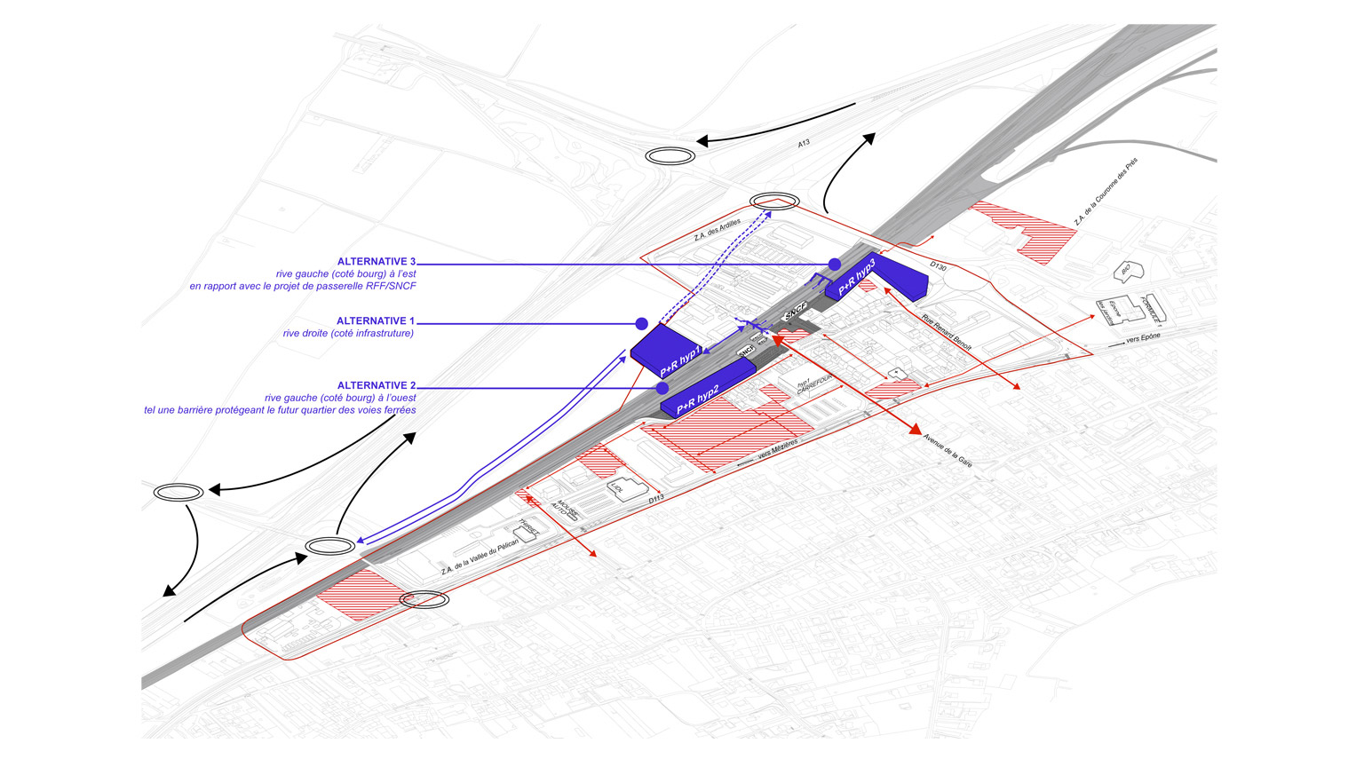 Etude Urbaine et paysagère, secteur de la Gare d’EPONE-MEZIERES