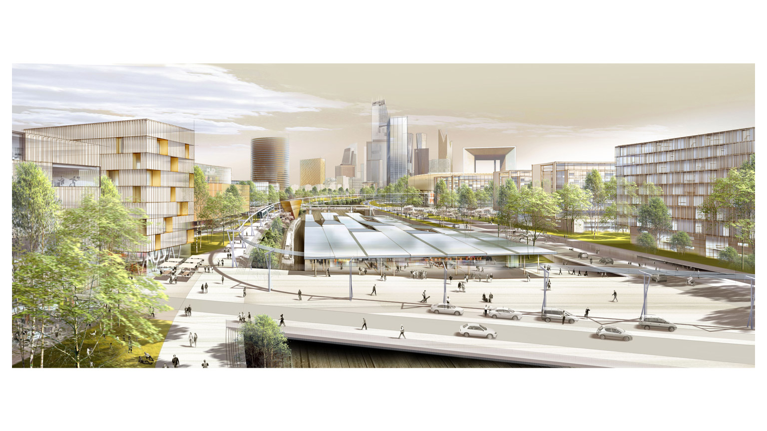 Etude de Définition, La Défense-Seine Arche – LE FAISCEAU, NANTERRE