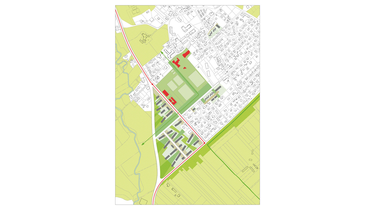 Schéma de Secteur RD 1005 communauté de communes du pays de Gex (74)