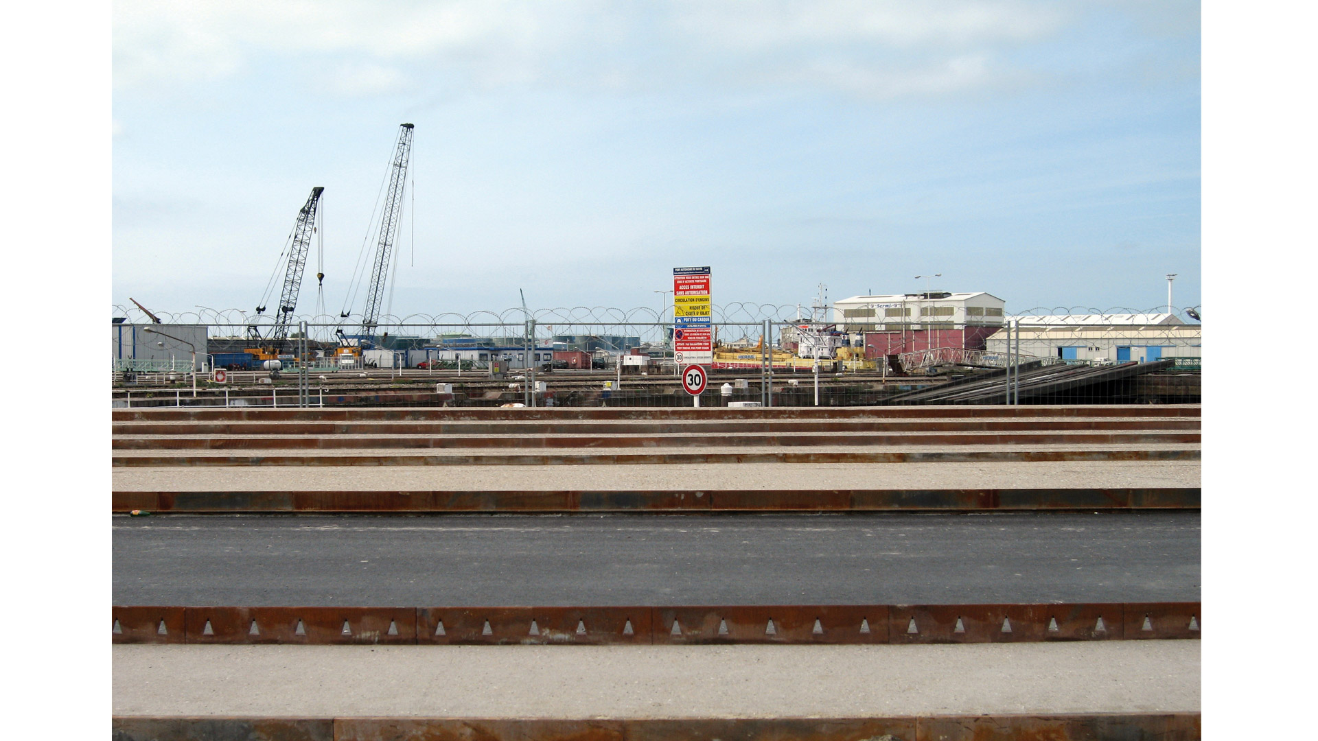 Aménagement d’un parc portuaire