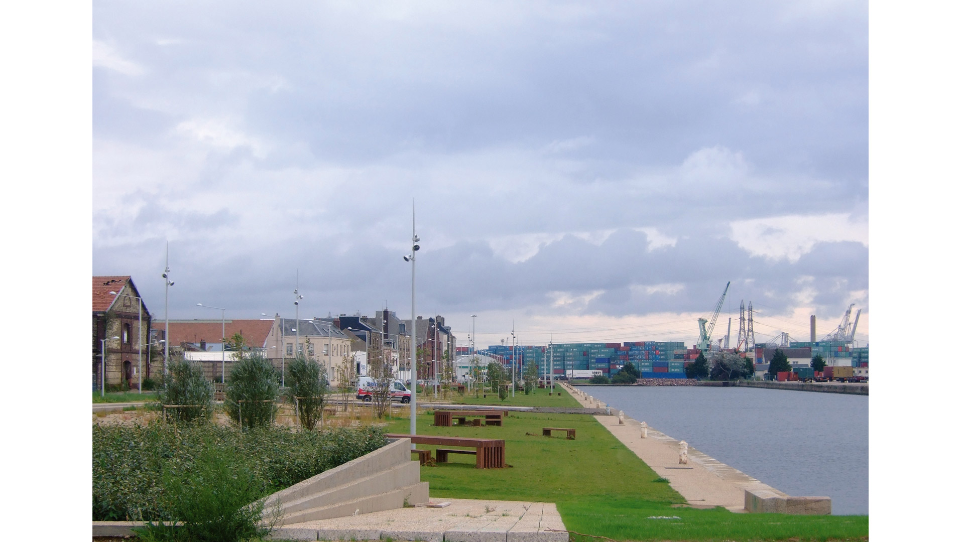 Aménagement d’un parc portuaire