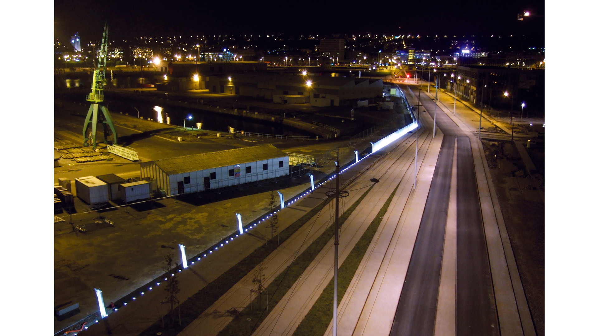 Aménagement d’un parc portuaire