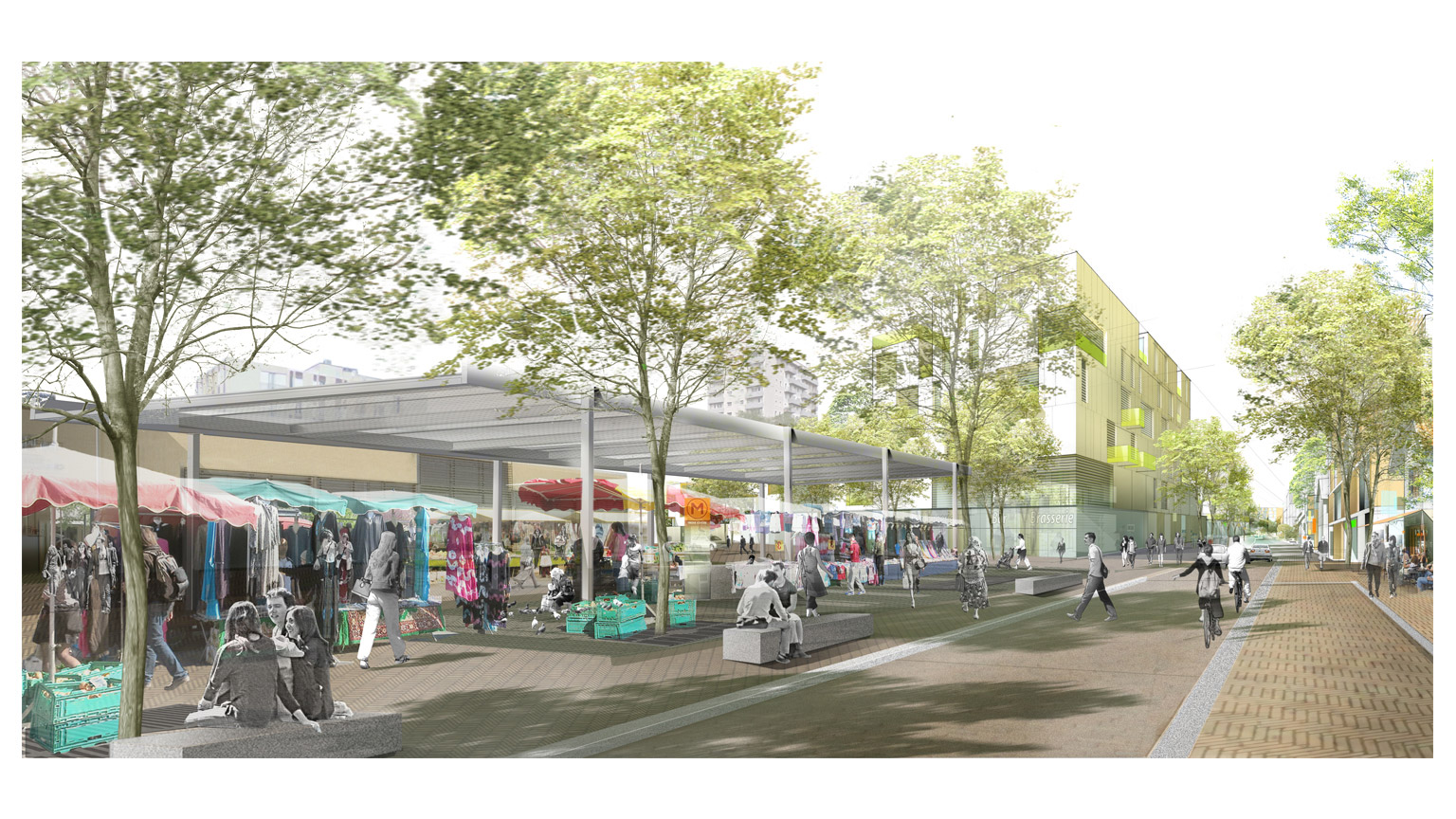 La requalification du quartier Trois-Cocus