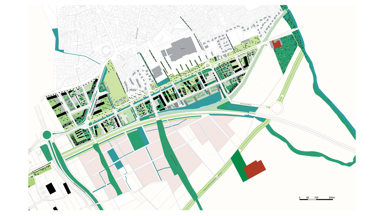 Etude d’aménagement du secteur sud, Le Crès