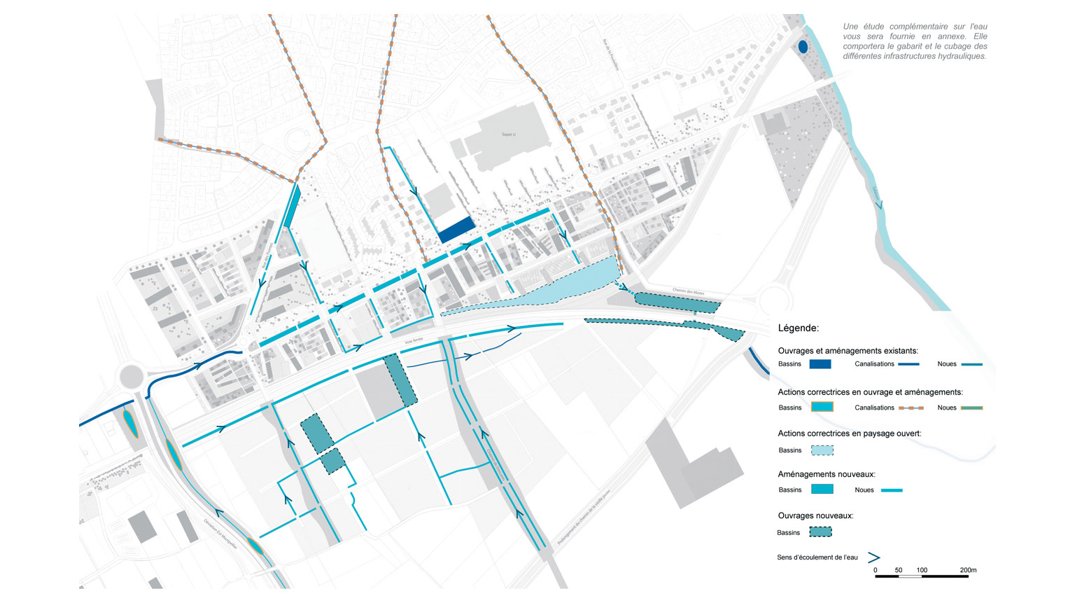 Etude d’aménagement du secteur sud, Le Crès