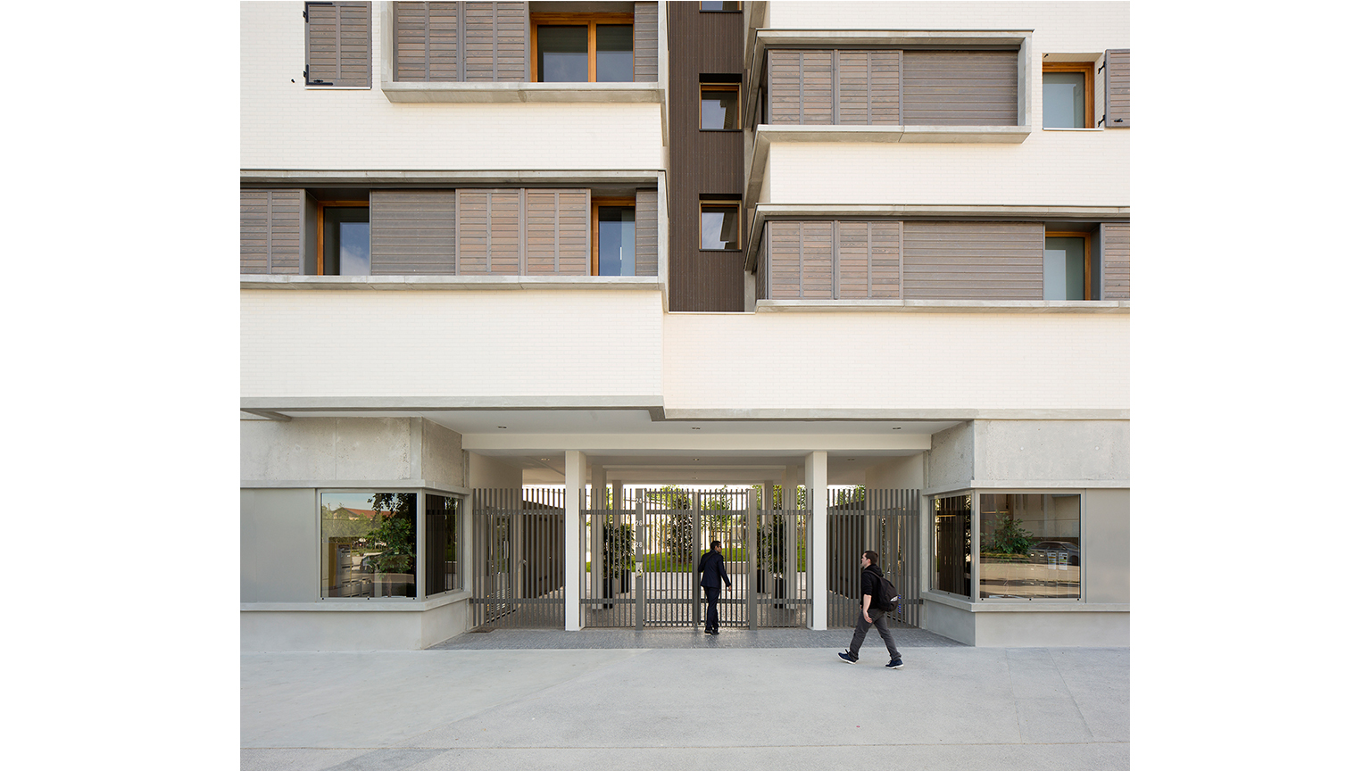 Zac des Sorbiers, 104 logements et une médiathèque