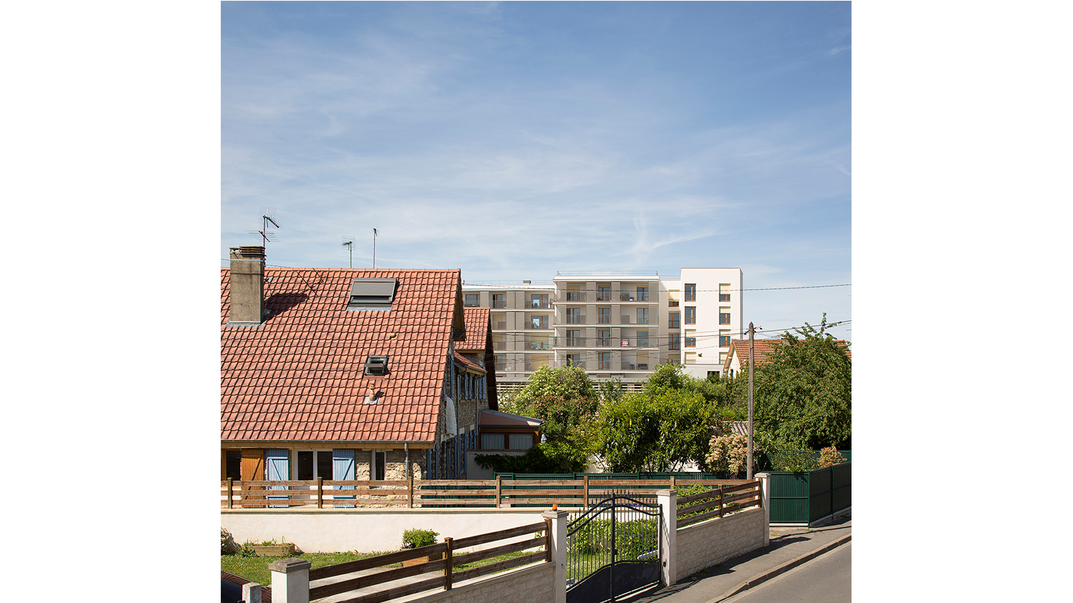 Zac des Sorbiers, 104 logements et une médiathèque