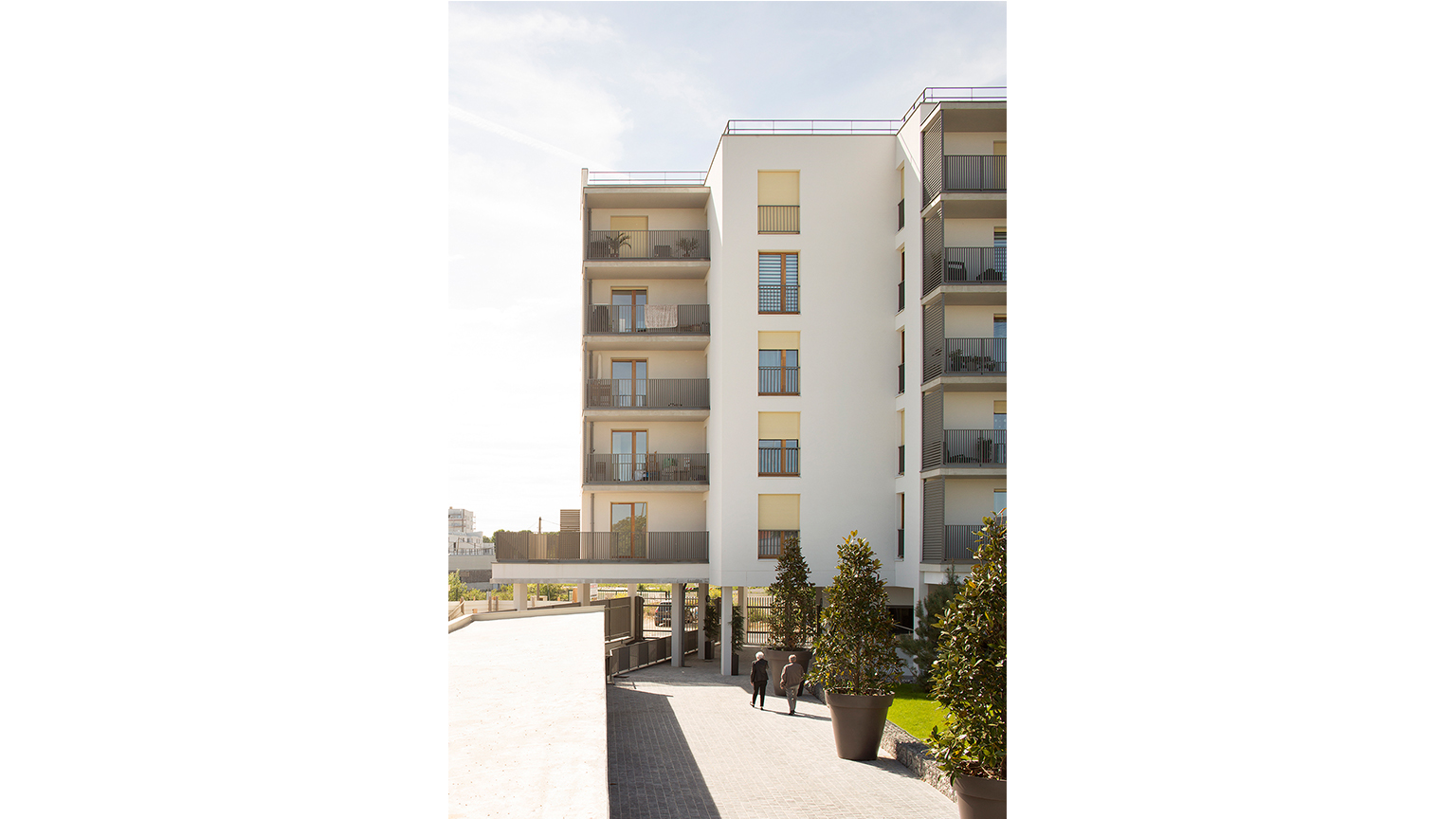 Zac des Sorbiers, 104 logements et une médiathèque