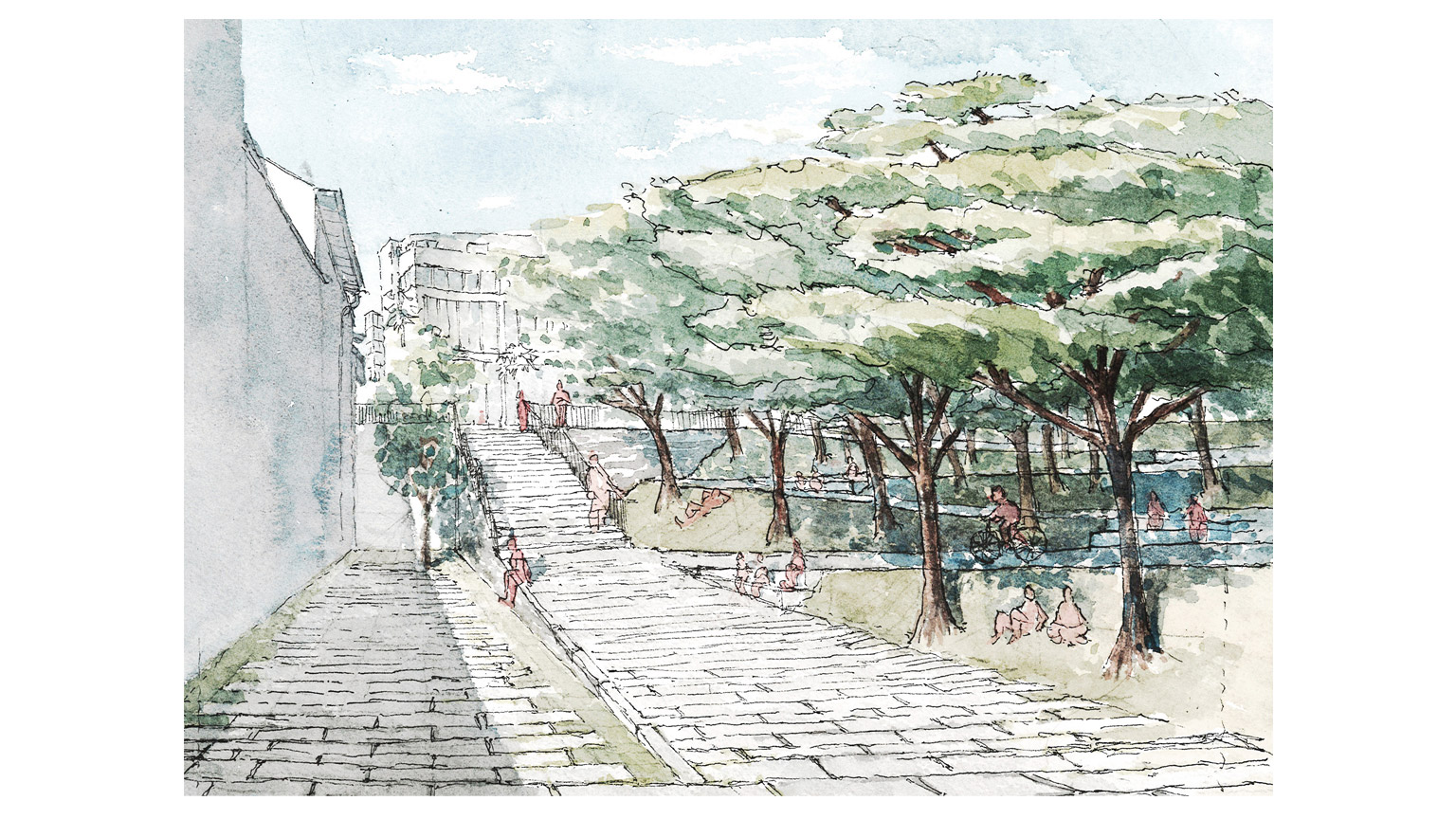 Le quartier du Hédas à Pau