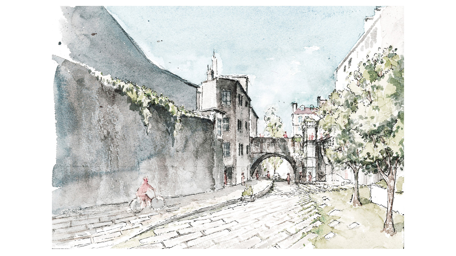Le quartier du Hédas à Pau