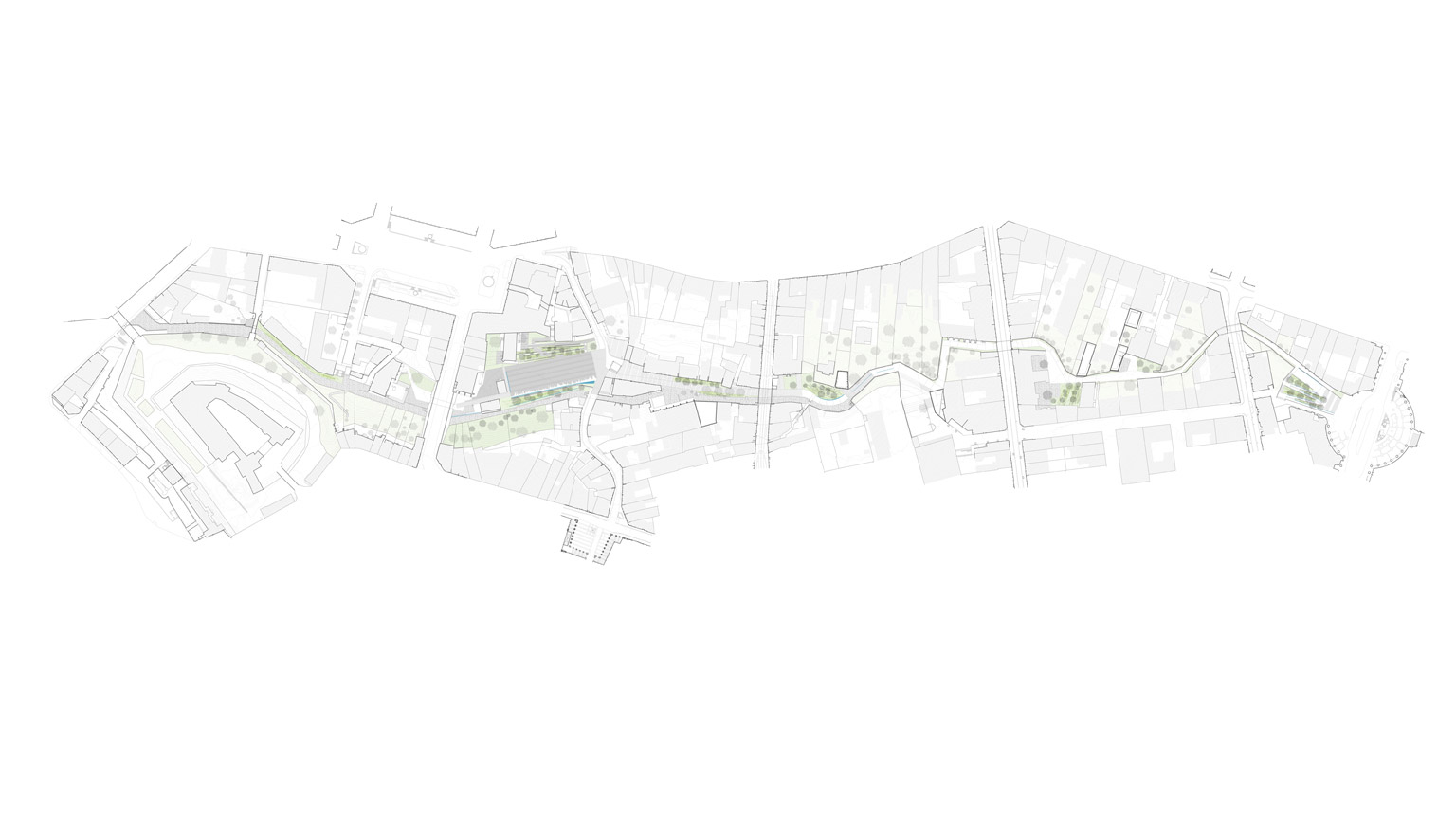 Le quartier du Hédas à Pau