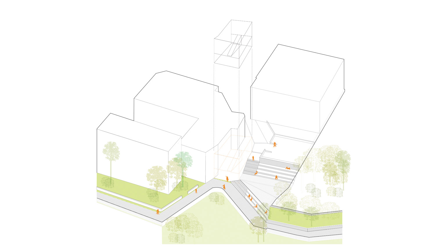 Le quartier du Hédas à Pau