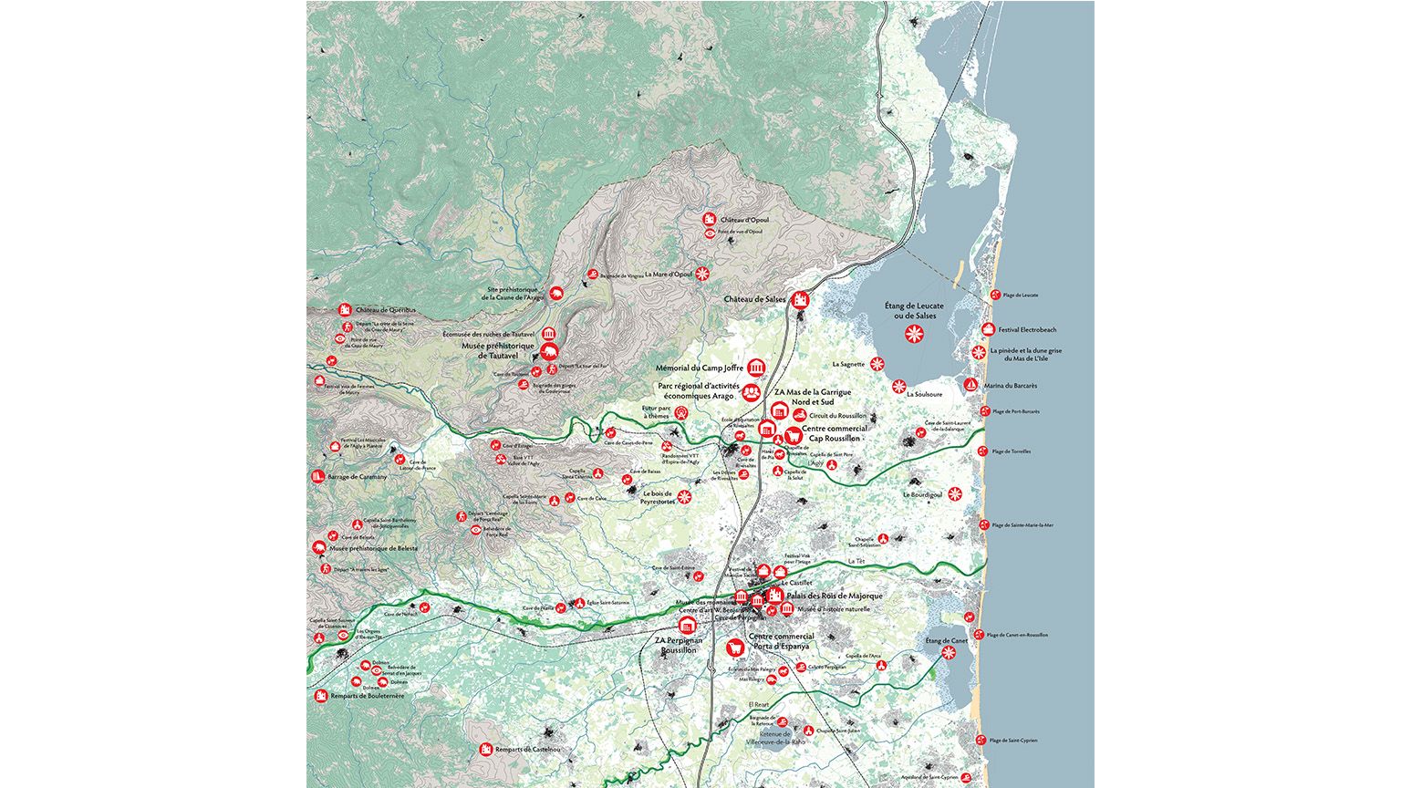 Assistance auprès de la DREAL Languedoc-Roussillon, Définir une stratégie d’aménagement pour le territoire de la Porte d’entrée Nord du département des PO et de l’agglomération de Perpignan