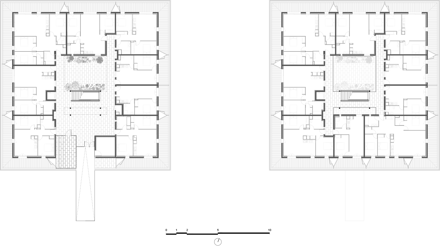 Le Patio d’Icare, 78 logements