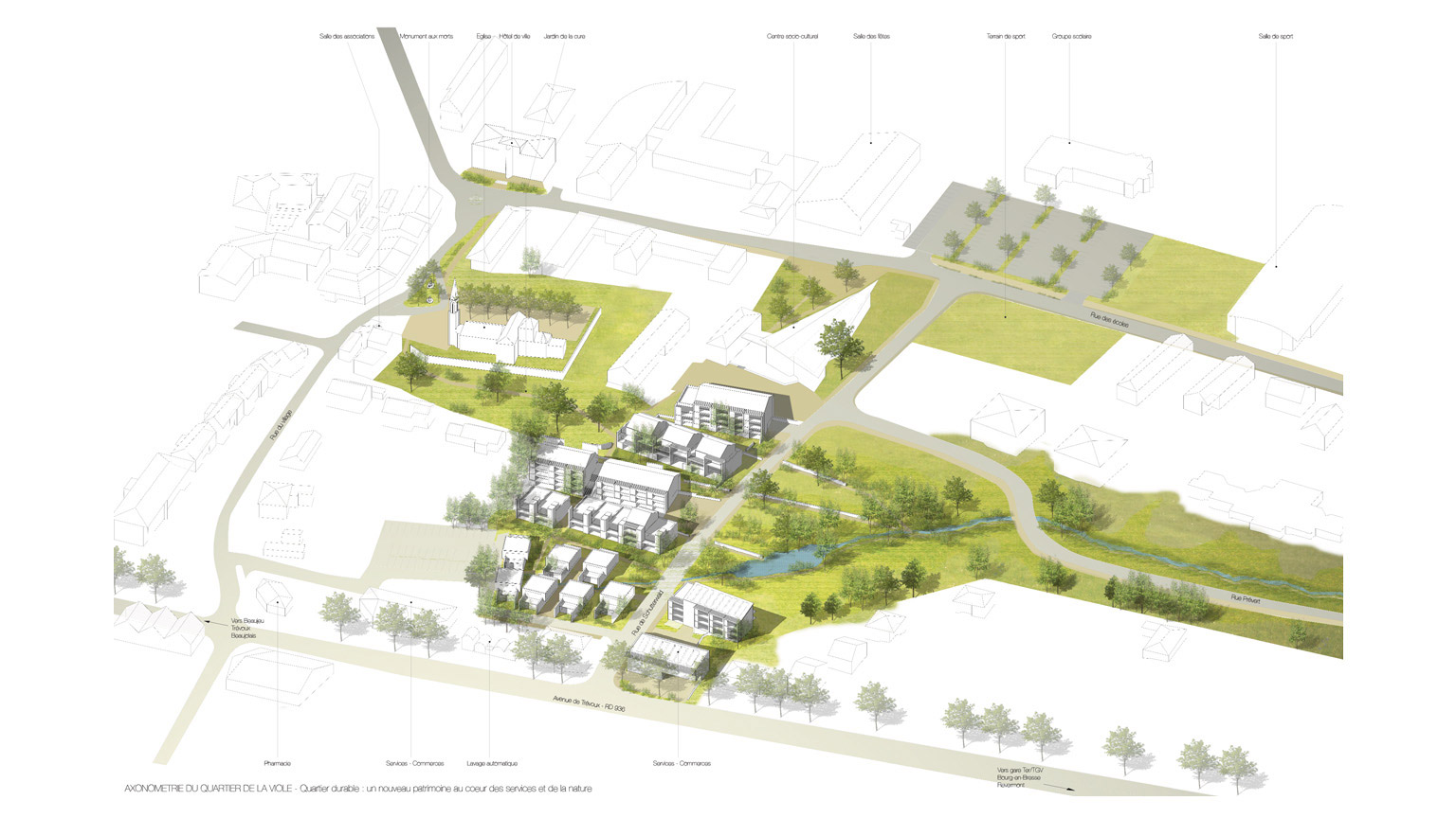 76 logements Vallon de la Viol à Saint Denis lès bourg