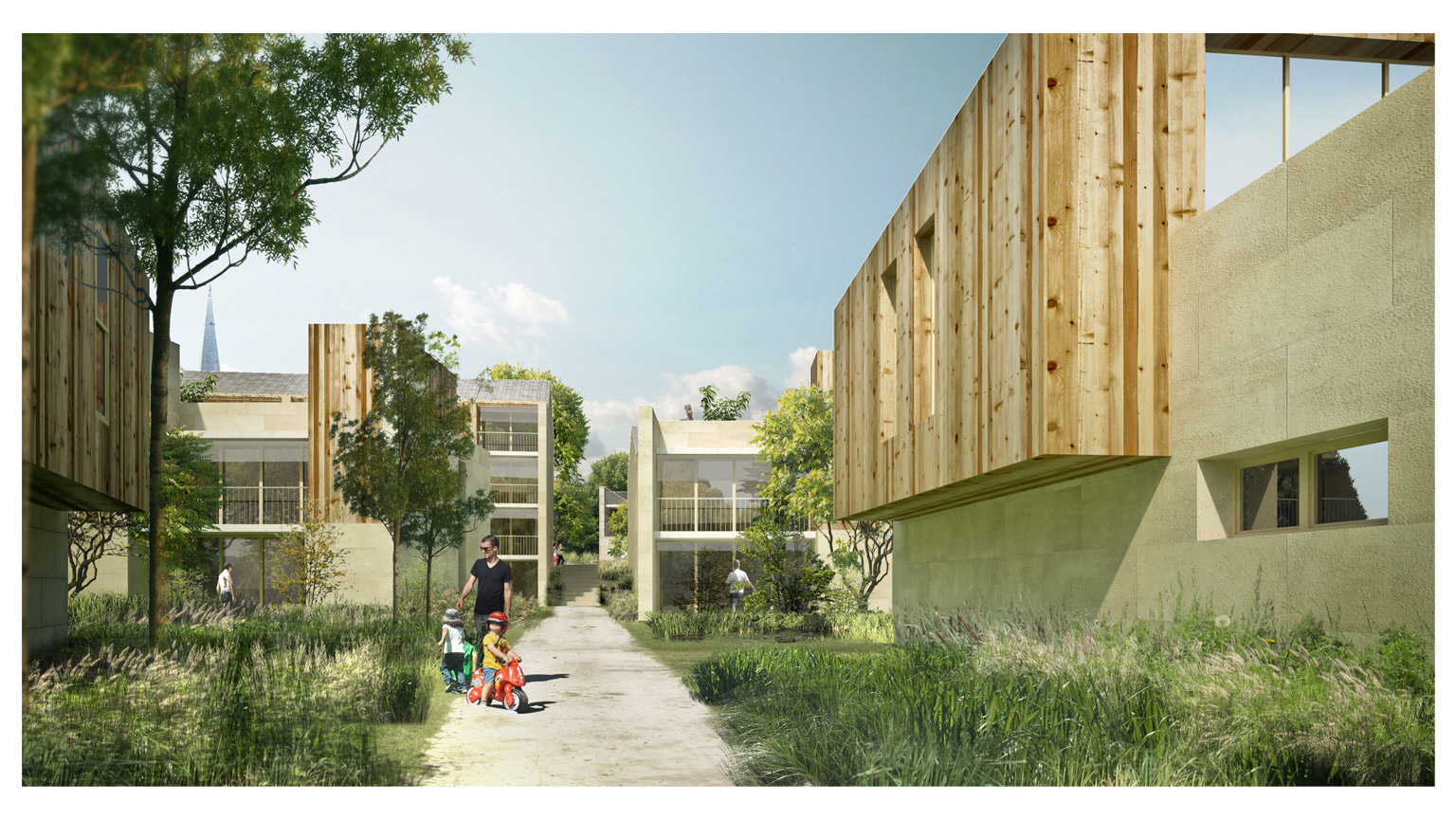 76 logements Vallon de la Viol à Saint Denis lès bourg