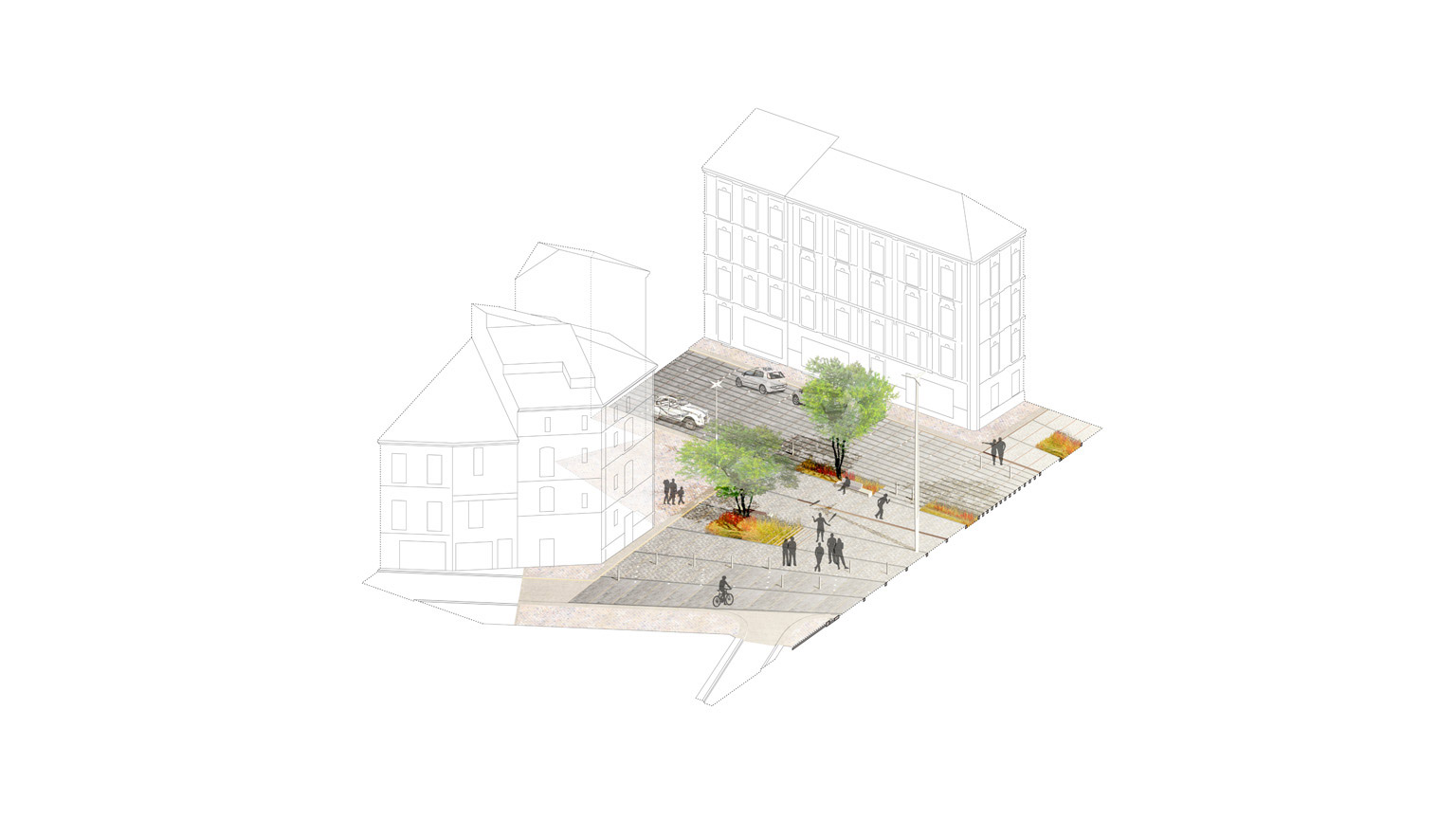 Réaménagement de l’Espace Saint-Michel, Bordeaux
