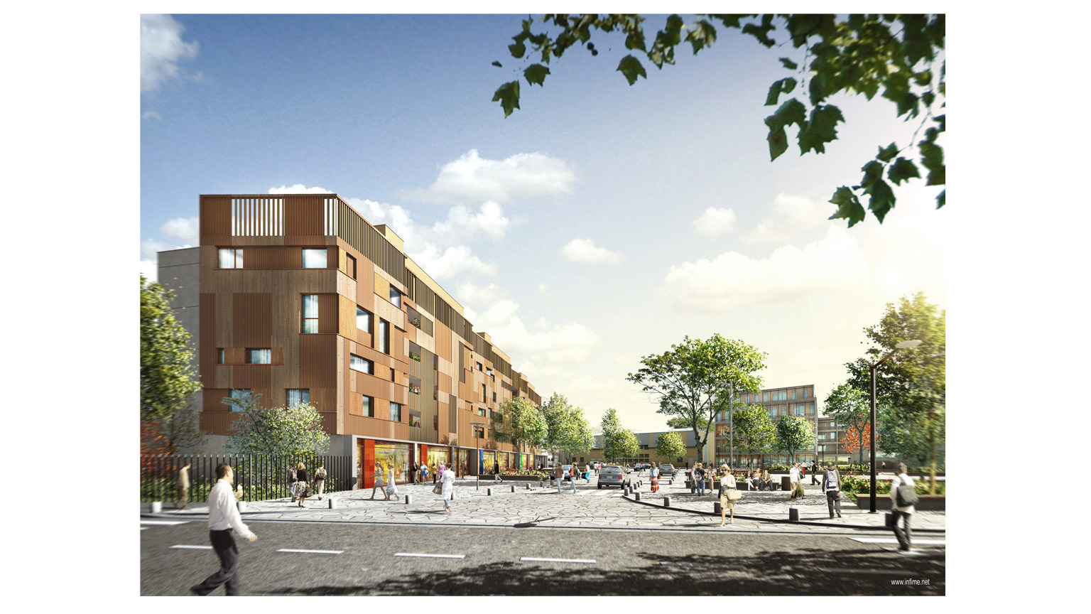 Zac des Sorbiers, 100 logements