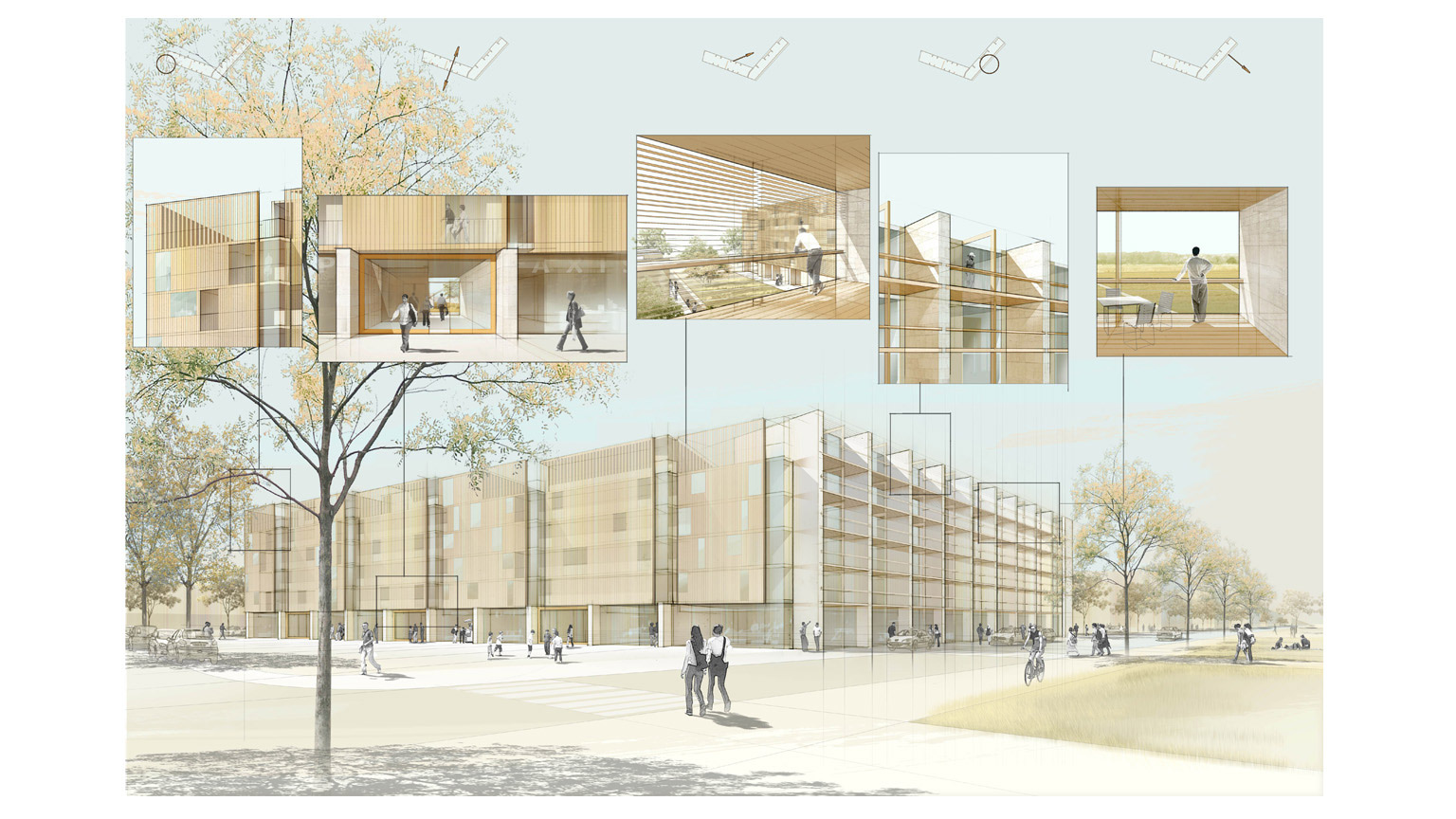 Zac des Sorbiers, 100 logements
