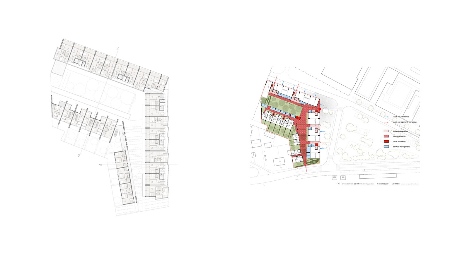 Zac des Sorbiers, 100 logements