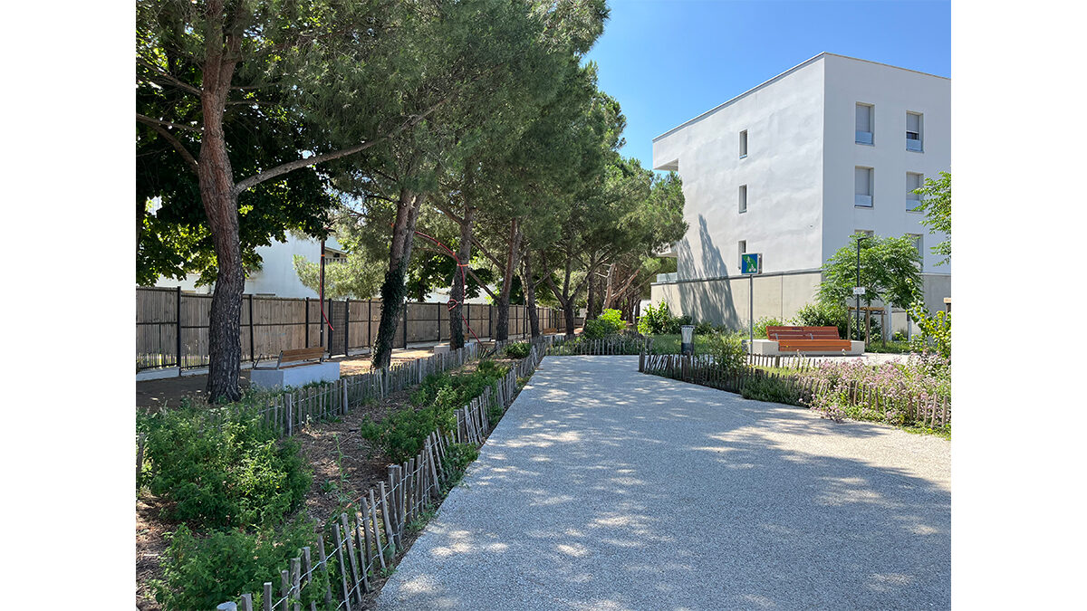La Cité Blanche, quartier des Trois-Cocus
