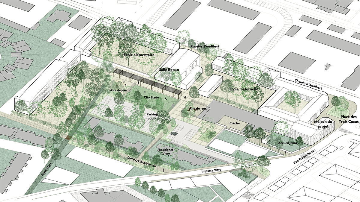 La requalification du quartier Trois-Cocus