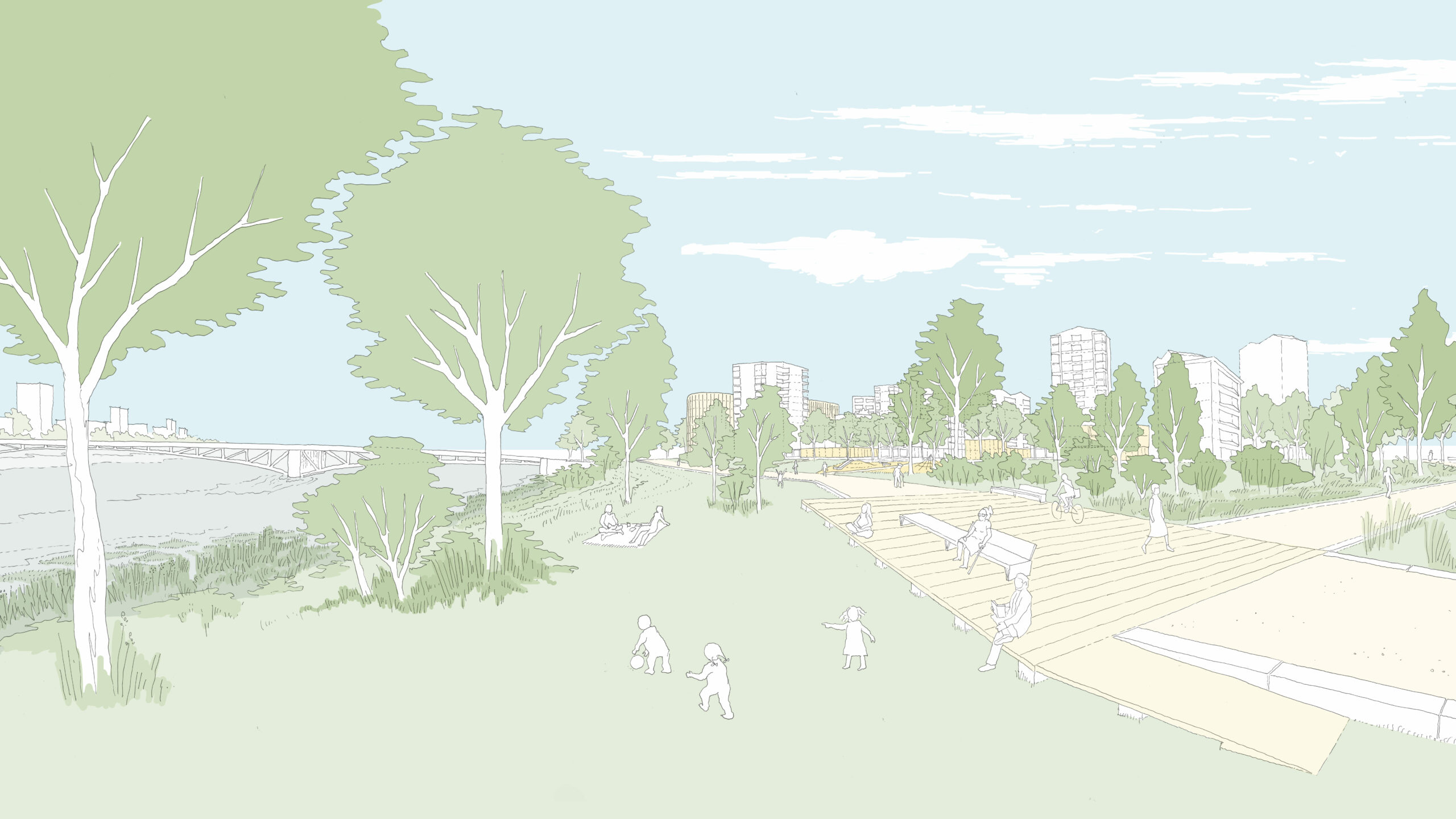 Un nouveau visage pour Pirmil – Saint-Jacques, entre nature, logements et services